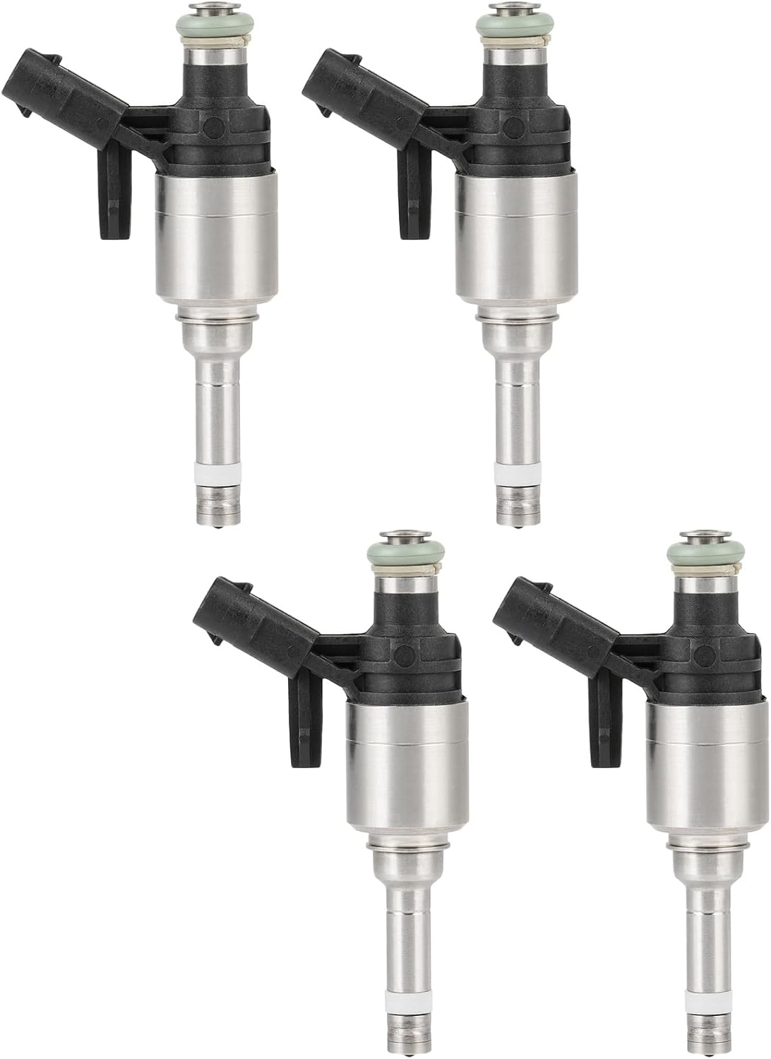 SCITOO Fuel Injectors Automotive Engine 6 Holes 4Pcs Replacement For Volkswagen For Beetle 2014-2017,For Volkswagen For Golf 2015-2018,For Volkswagen For Passat 2014
