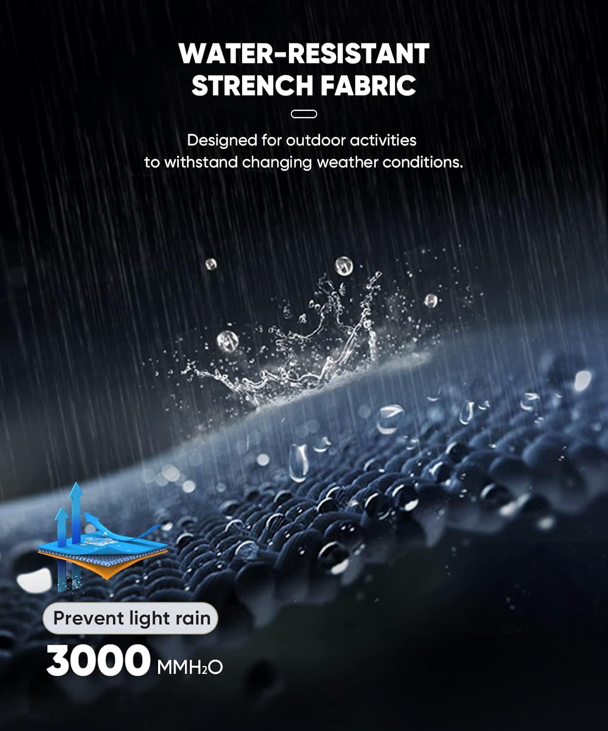 Wespornow Men's-Hiking-Shorts Tactical Shorts Lightweight-Quick-Dry-Outdoor-Cargo-Casual-Shorts for Hiking Cycling - Image 4