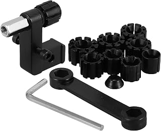 Jewelers Ring Clamp Metal Plastic Repair Tool for DIY Crafting | Black Finish, Precise Setting and Engraving Support, Versatile Bench Use, Easy Handling for Jewelry Work
