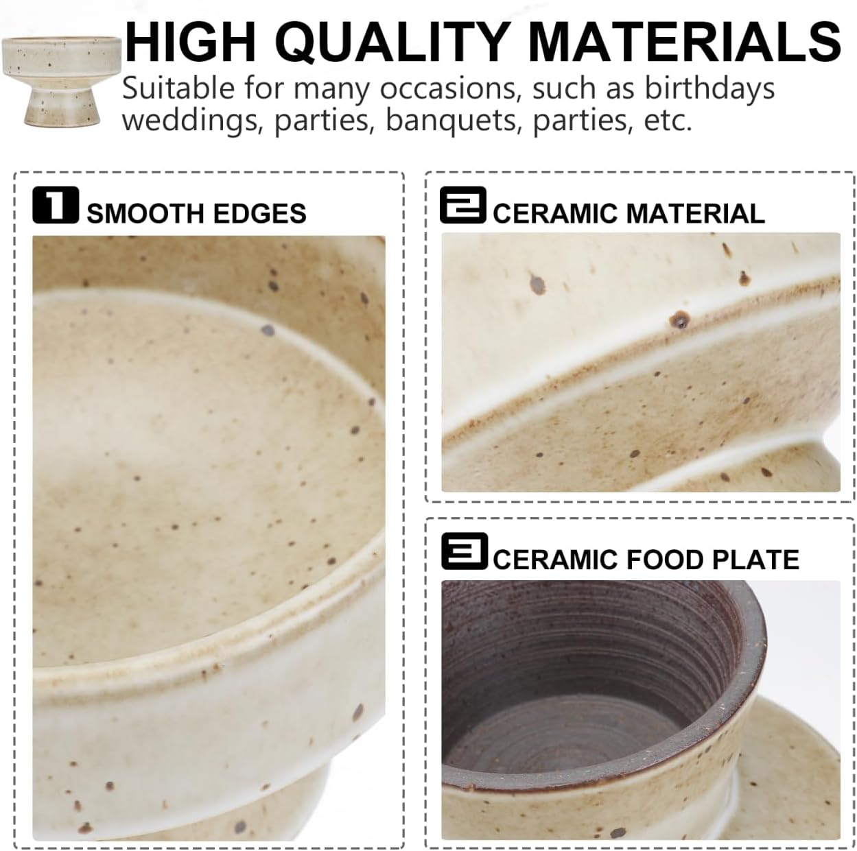 Concrete Fruit Bowl for Kitchen Counter,Large Decorative Candy Dishes for Dining Table,Modern Key Bowl Fruit Bowl Simple Ceramic Household Fruit Tray for Home Decor