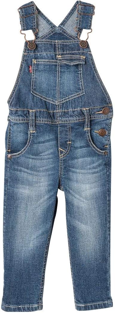 Levi's - Pantalón de Peto - para bebé niño Azul 18M: Amazon.es: Ropa