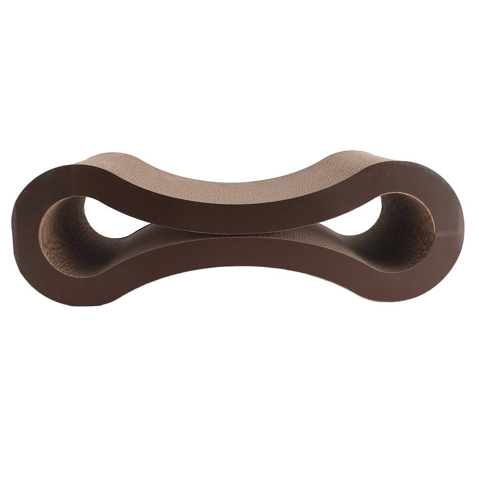 Tiragraffi per gatti Lounge Protezione mobili Letto in cartone ondulato per gatti Tiragraffi ergonomico extra spesso (Caffè)