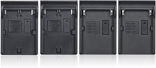 Miniatura 6 de Andoer Cargador de batería de cámara digital de 4 canales Pantalla LCD para cámara Sony Canon (LP-E6 + NP-F970)