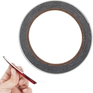 1 Roll Archery Fletching Double-Sided Adhesive Tape, Strong Stickness Arrow Fletching Tape for Recurve, Compound, Take-Down Bows, DIY Hunting & Archery Tools