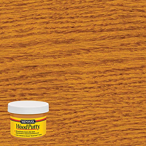 Image of 3.8 oz Minwax 923 Colonial Maple Wood Putty Oil-Based Non-Hardening (Pack of 2)