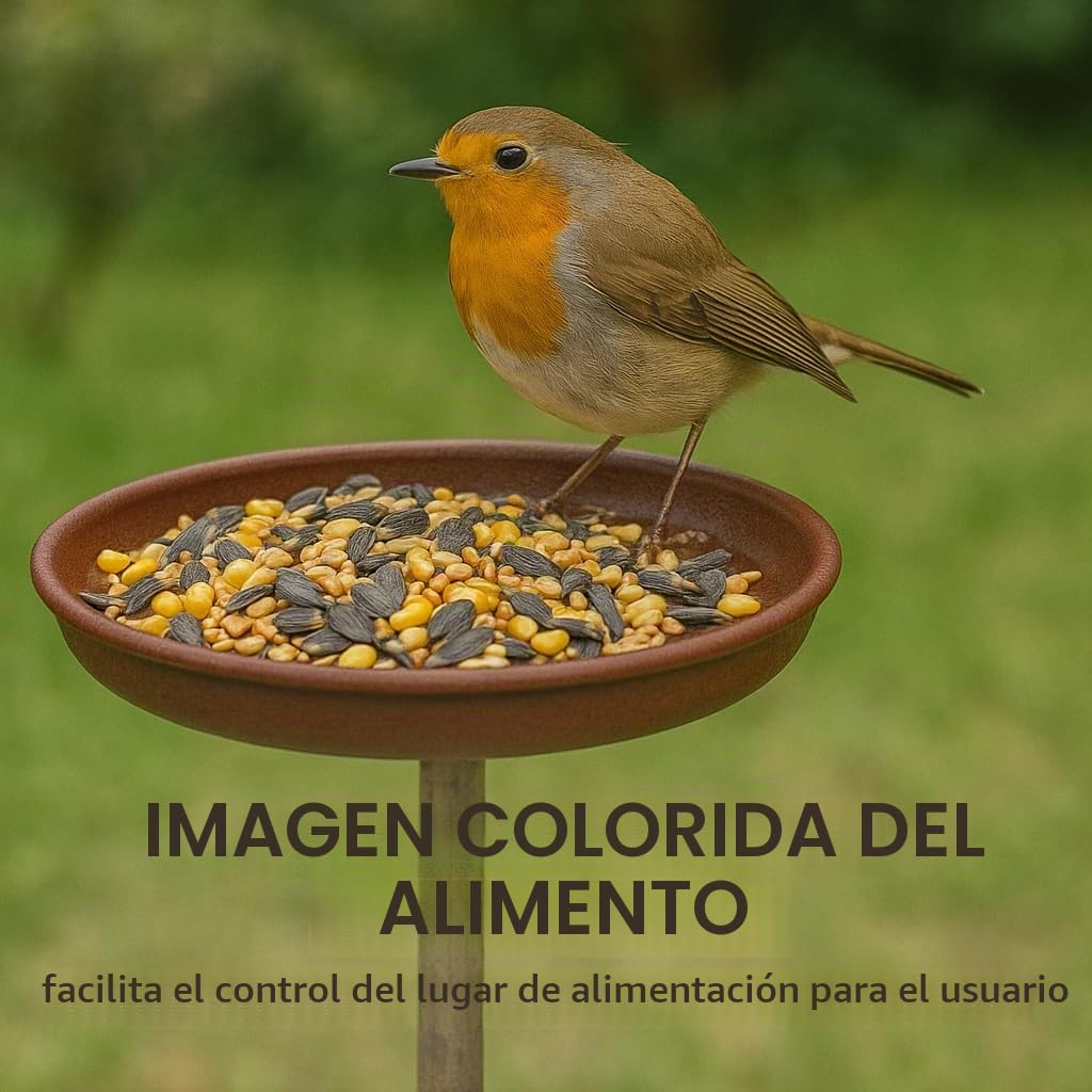 POSH Pienso para aves 25 kg, mezcla de alimentos para pájaros, comida para aves silvestres, mezcla premium para 4 estaciones para aves silvestres