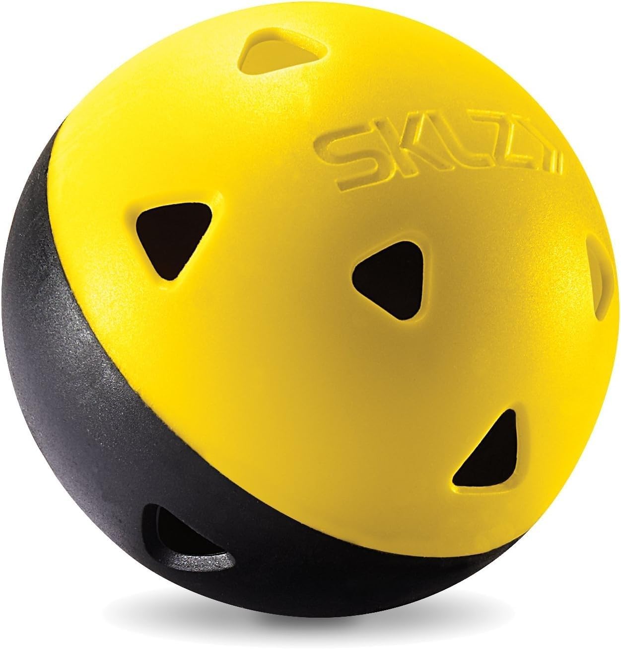 Limited-Flight Practice Impact Golf Balls, 12 Pack,Yellow