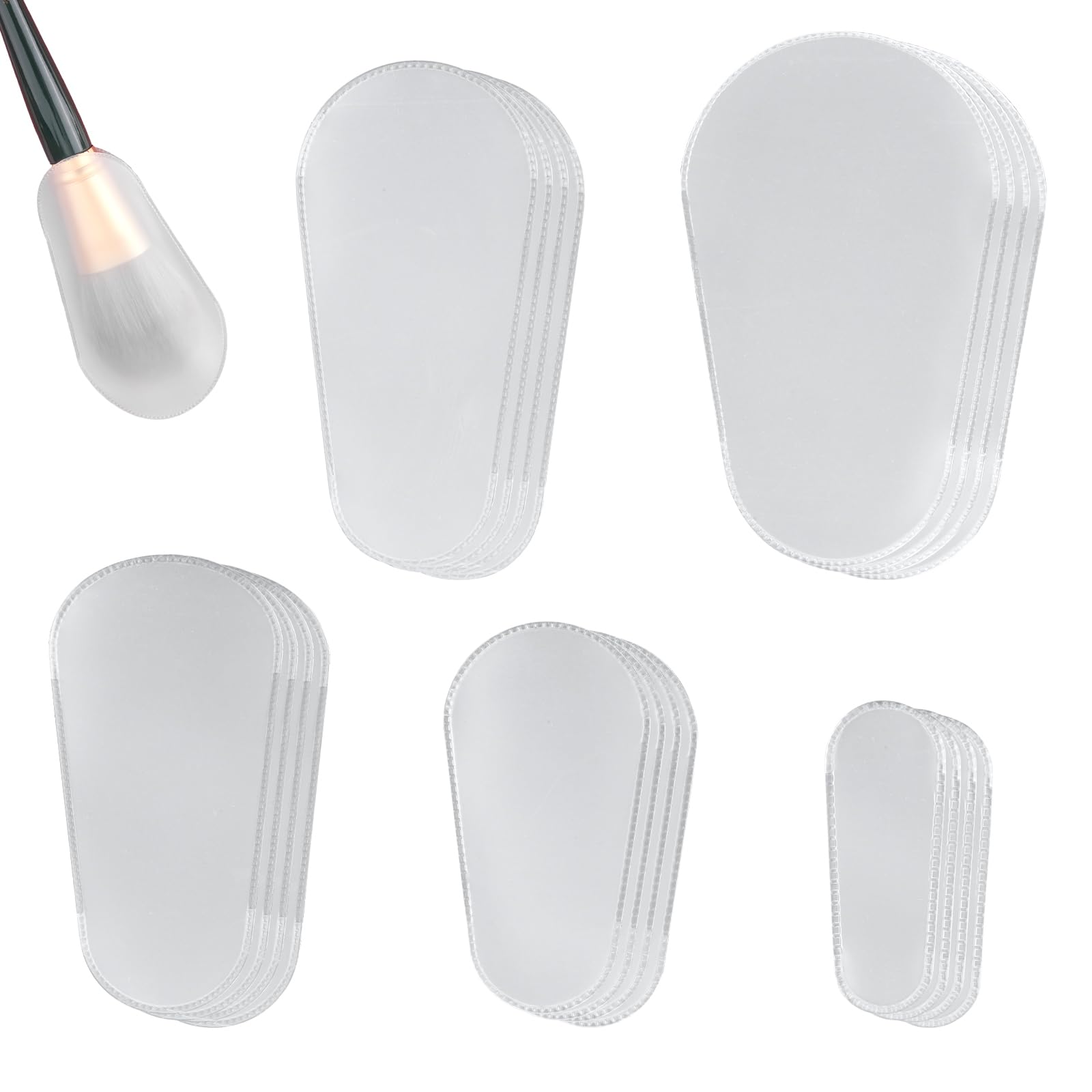 Tinoaly 20pcs Makeup Brush Covers