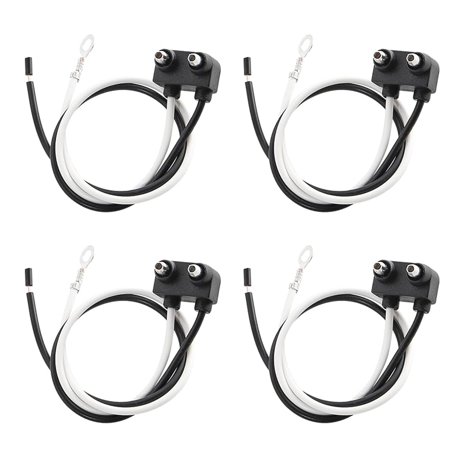 Amazon.com: Oyviny 4PCS Truck Trailer 2 Wire Pigtail Harness