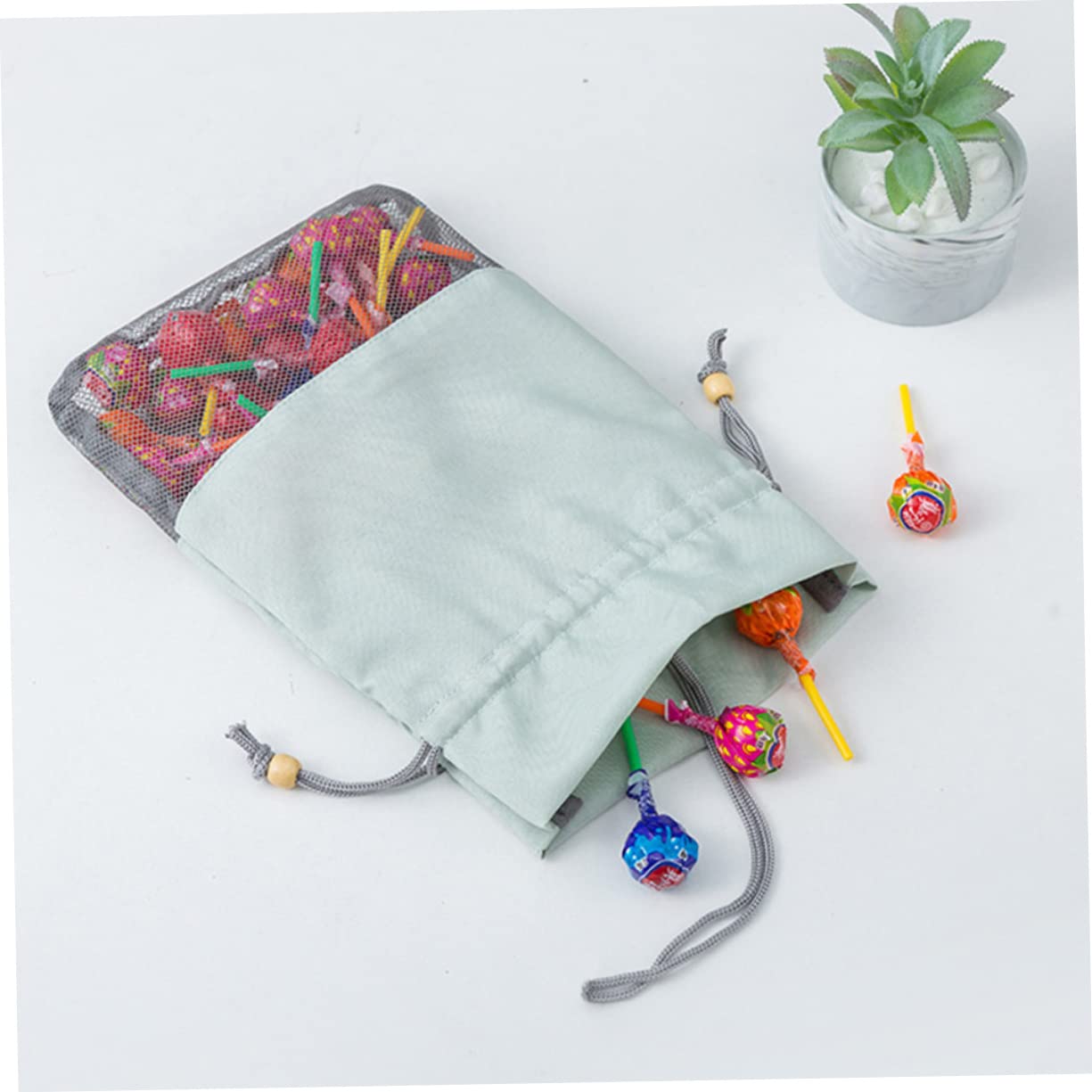 Set di 2 sacchetti riutilizzabili per prodotti per la casa - Portatile