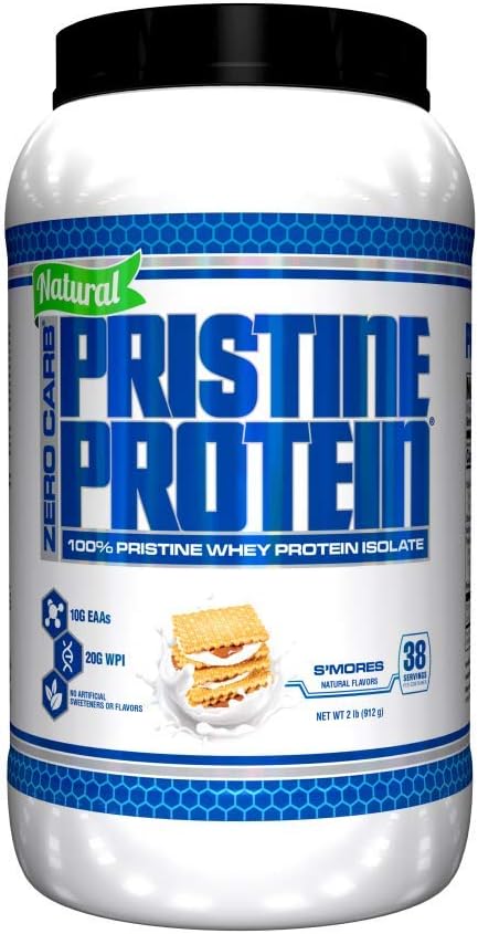 VPX Zero Carb Pristine Protein – 100% Whey Protein Isolate – S’Mores, 2 Lbs.