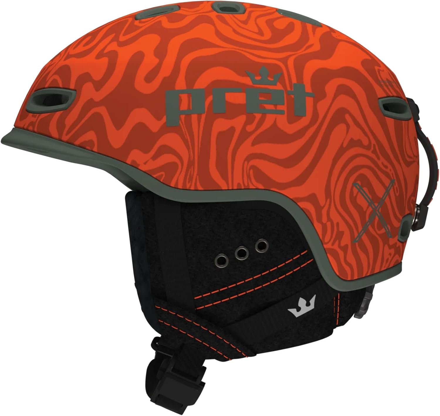 Pret Cynic Men’s Snow Helmet – Lightweight MIPS Ski & Snowboard Helmet with Ventilation, Audio Compatible