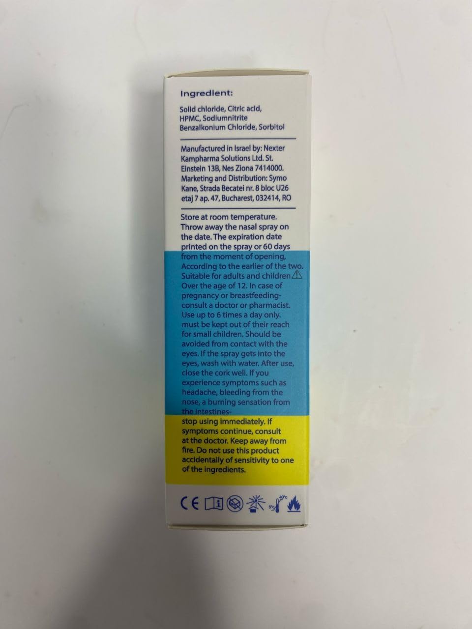 Enovid@ Travel Size Nasal Spray, Daily Protection You Trust, Natural and Revolutionary Protection Nasal Spray, Great for Daily use, Chemical Free, Cruelty-Free, 0.845 fl oz - Pack of 1