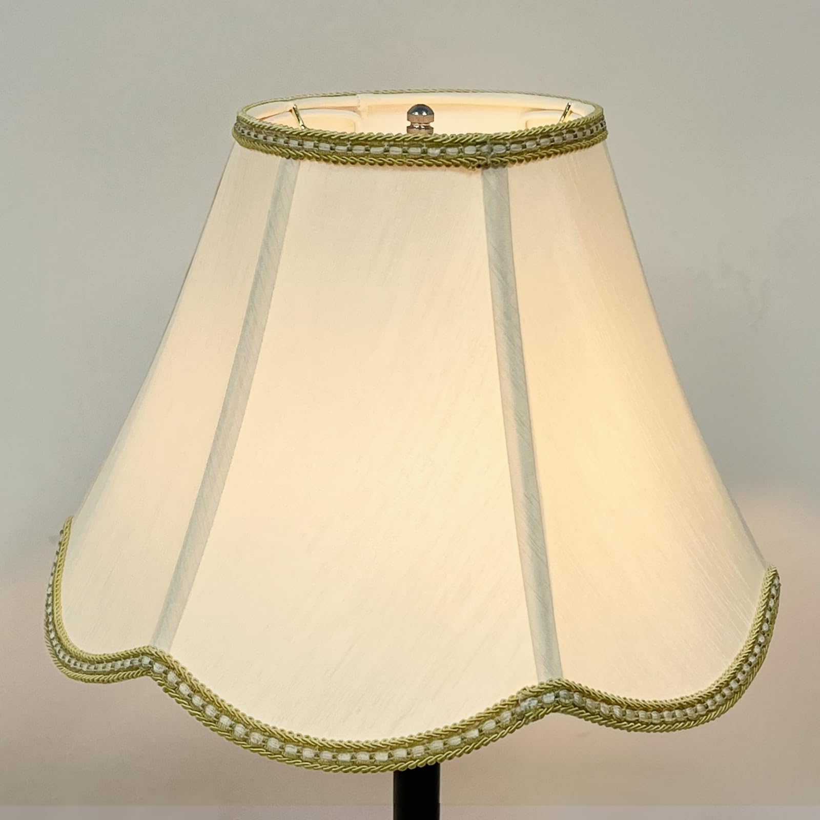 Goso Paralume A Tamburo Quadrato In Finta Seta – 30,5x35,6x25,4 Cm – Pieghevole, Adattabile A Lampade Da Terra E Tavolo - 6