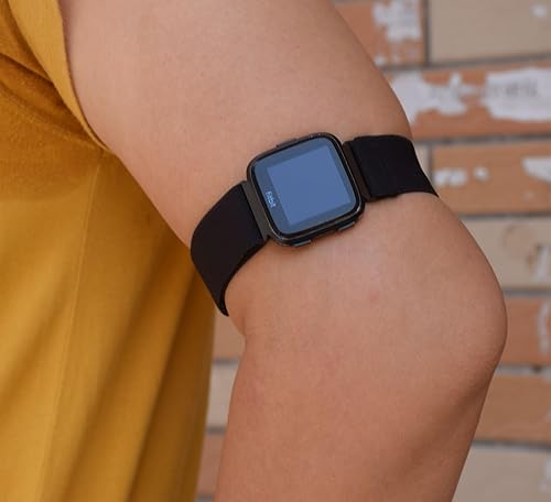 Miniatura 5 de Correa elástica ajustable para muñeca y tobillo para Fitbit Versa 2Blaze, banda elástica para hombres y mujeres