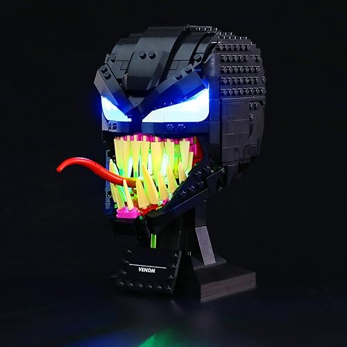 Miniatura 2 de YEABRICKS Luz LED para Lego-76187 Venom Building Blocks Model (Lego Set no incluido)