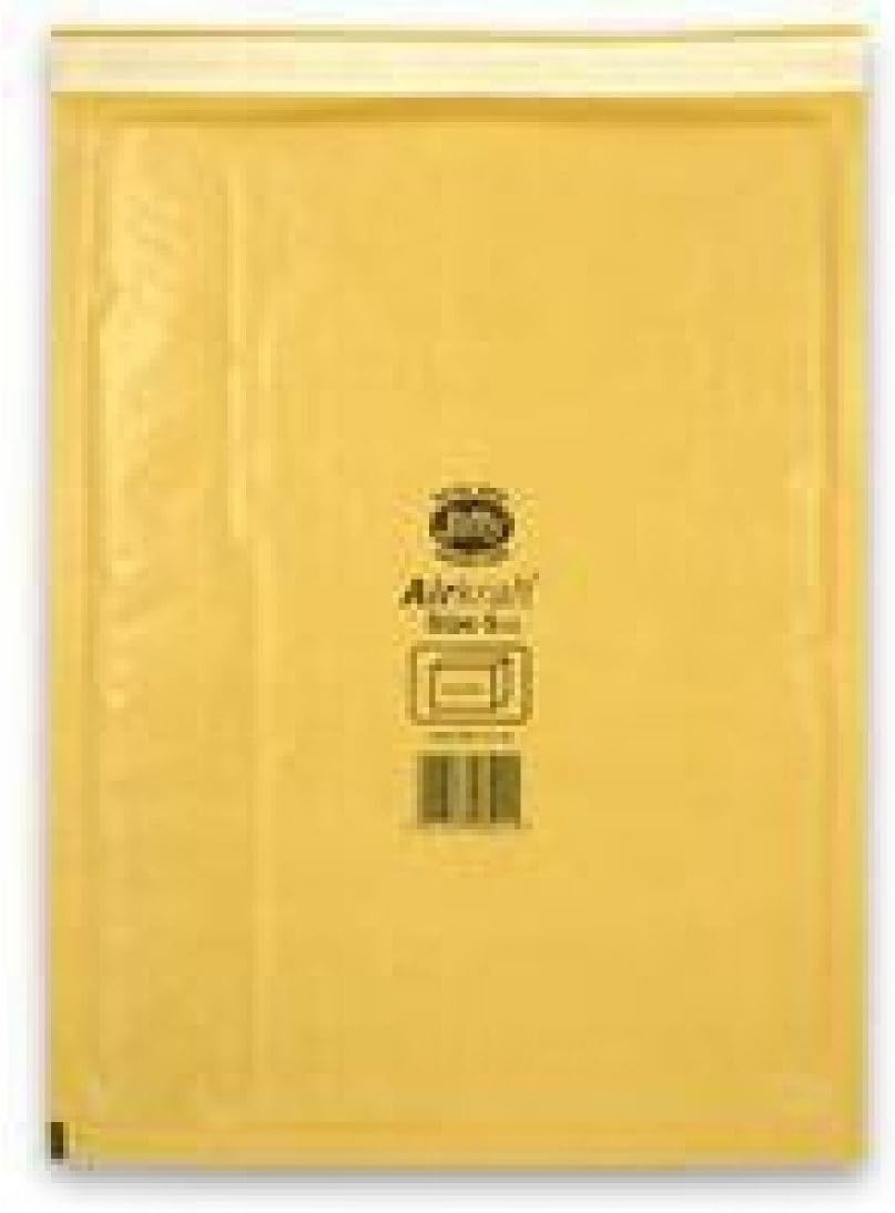 50 JL000 Jiffy Airkraft Bags Bubble Envelopes 3.5" X 5.5" - GOLD - Foto 4