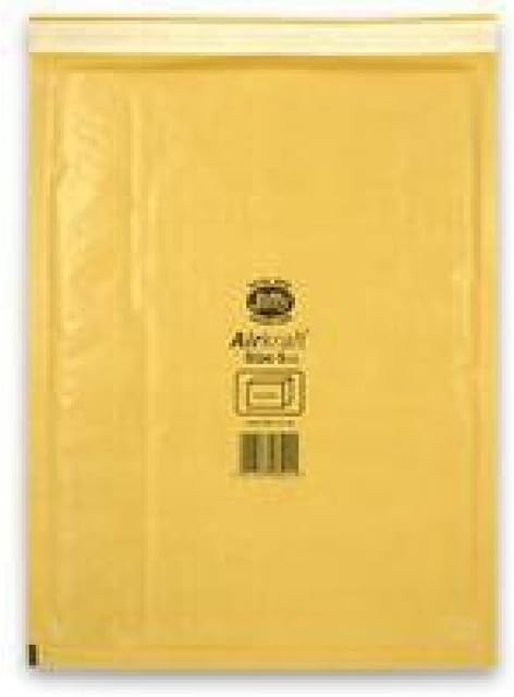 Jiffy MMUL04605 Size 5 Airkraft Bag - Gold (Pack of 10)