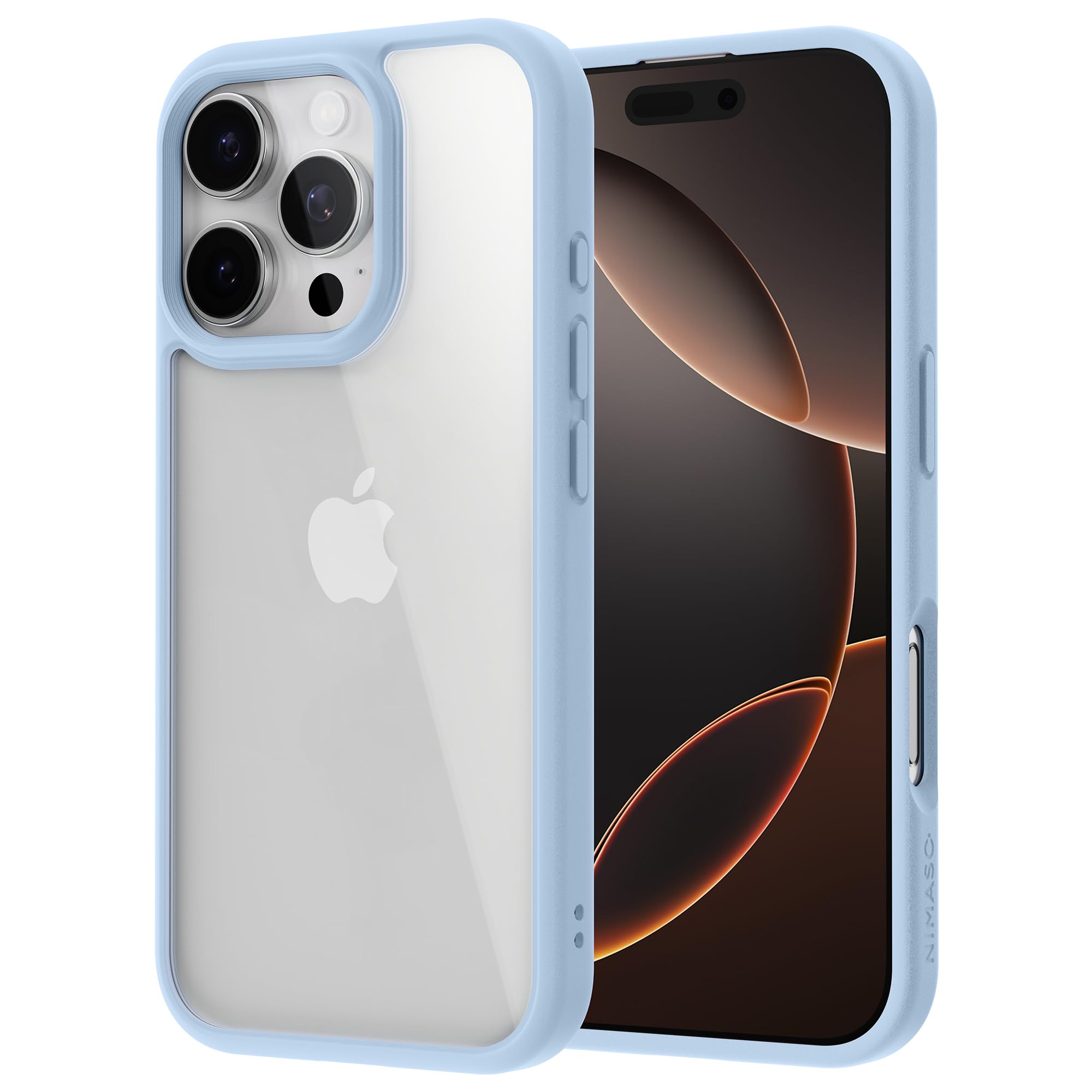 Amazon.co.jp: NIMASO iPhone16Pro 用 ケース 黄変防止 耐衝撃 SGS認証