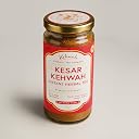 Kehwah | Kashmiri Saffron Kahwa Tea – Premium Organic Instant Herbal Tea with Mogra Saffron, Cardamom, Almonds & Cinnamon | No Added Sugar | Detox & Immunity Booster | Serves 200 Cups gallery image