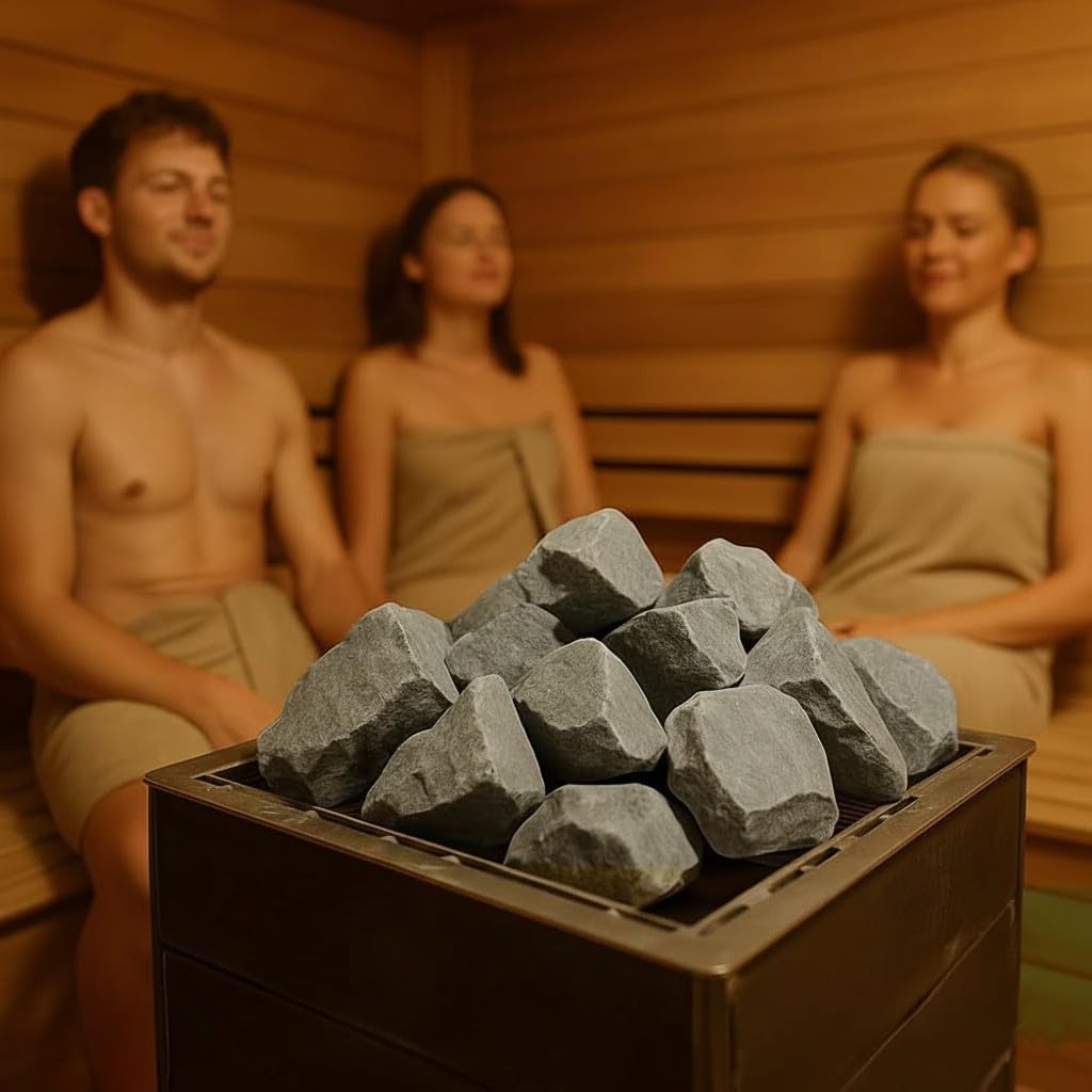 Piedras Sauna Diabase 20 kg 80-120 mm
