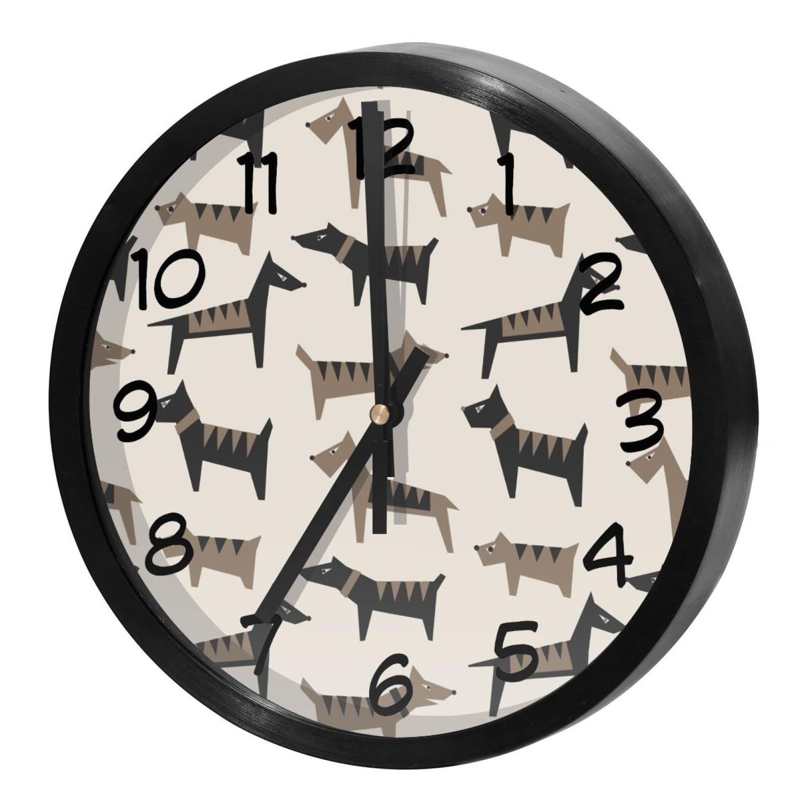 Horloge murale sans tic-tac ronde et silencieuse pour la maison