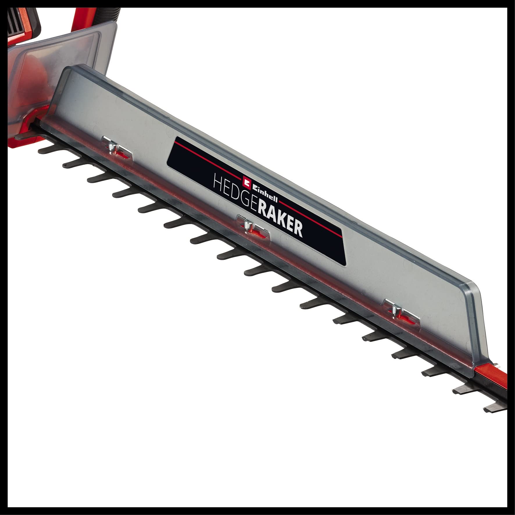 Einhell Aku. nożyce do żywopłotu GE-CH 36/61 Li-Solo Power X-Change (Li-Ion, 36V, metalowa przekładnia, długość ostrza 67 cm, odstęp między zębami 26 mm, z walizką, bez akumulatora i ładowarki).