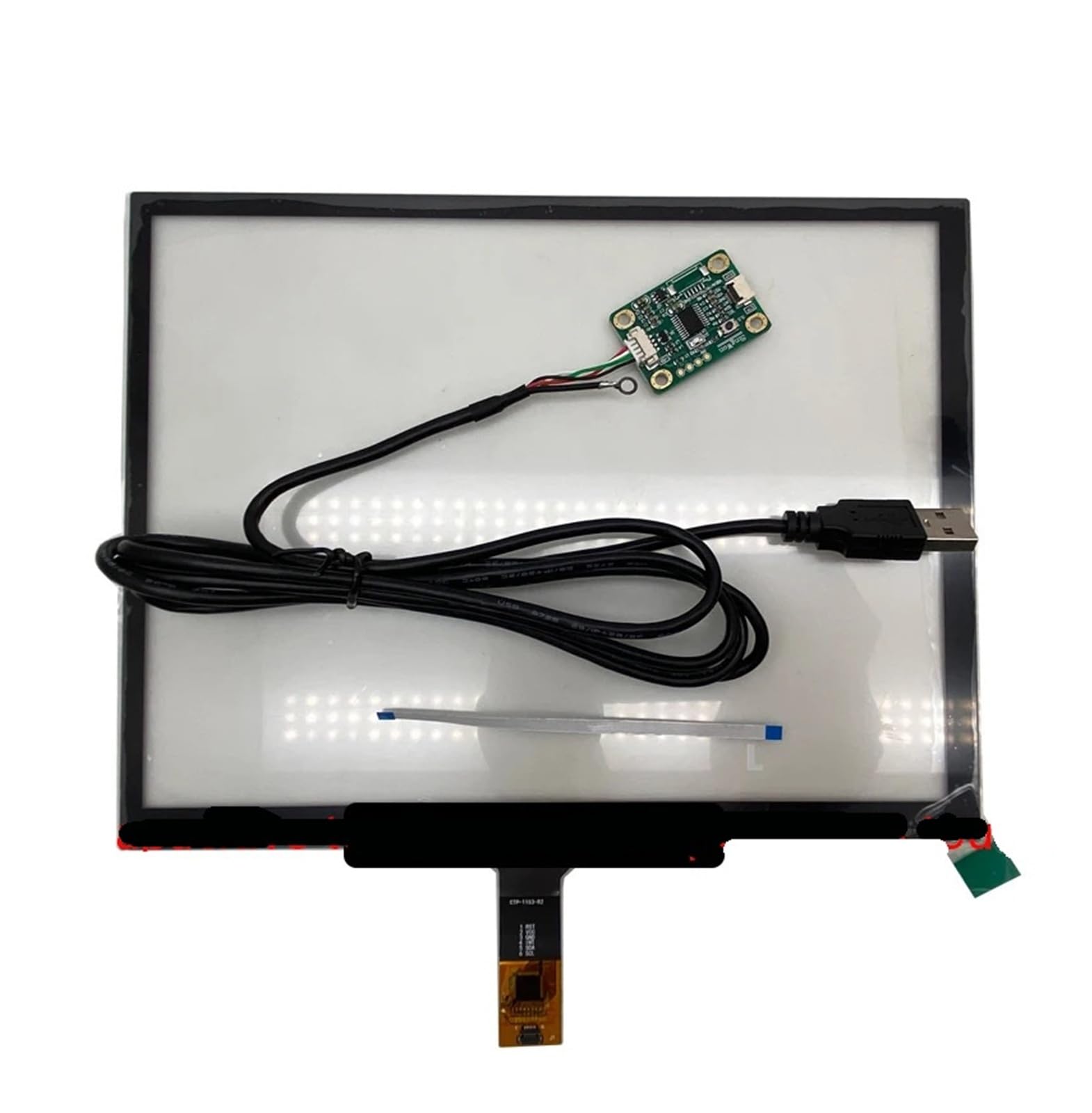 2K MiniHDMI-compatib Controller Board,compatible For IPad， 3 4 9.7Inch LP097QX1 SPA1 SPAV SPC1 EDP Signal 4-Channel 51-Pin LCD Display Panel Parts(9.7 USB touch)