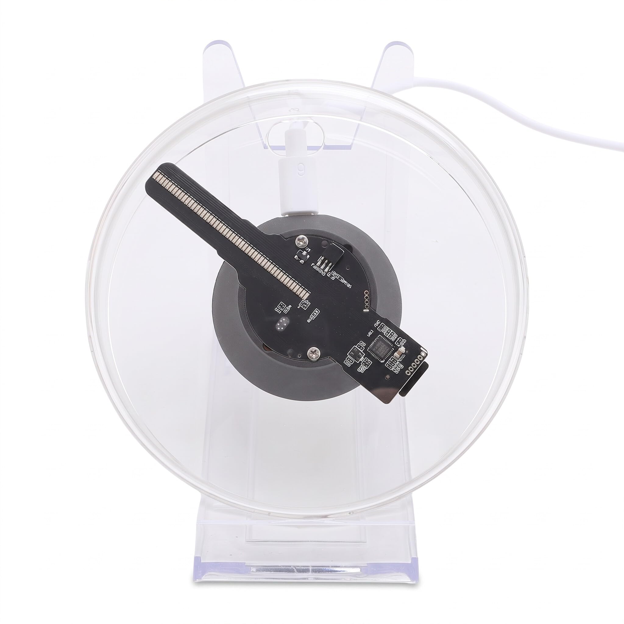 48 LED 3D Hologram Projektor, WiFi APP Fernbedienung, HD 1080P Werbedisplay
