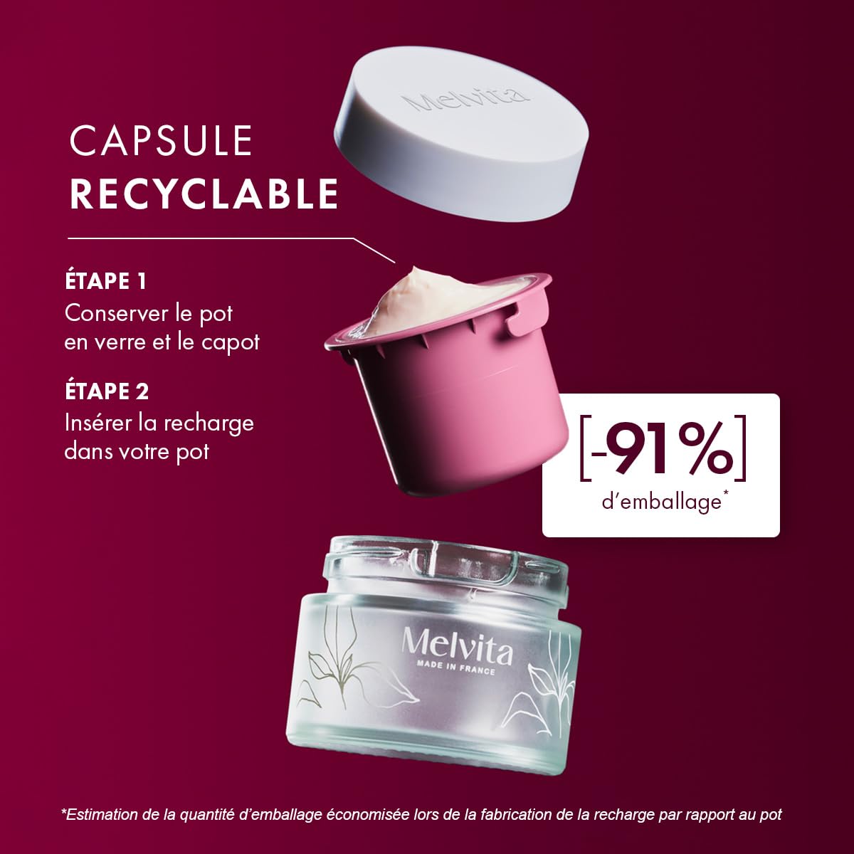 Melvita - Soins Anti-Âge Argan Bio Active Visage - Effet Régénérant - Adaptés à Tous Types de Peaux - Fabriqués en France