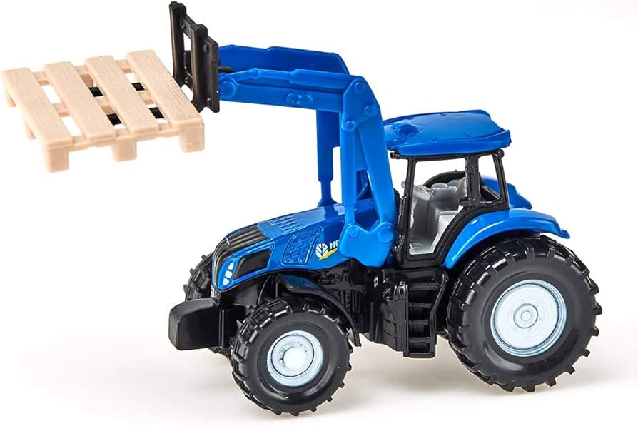 Amazon | ジク(SIKU) ニューホランド トラクターフォークリフト