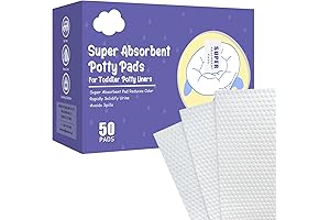 50 Disposable Pee Pads for Kids