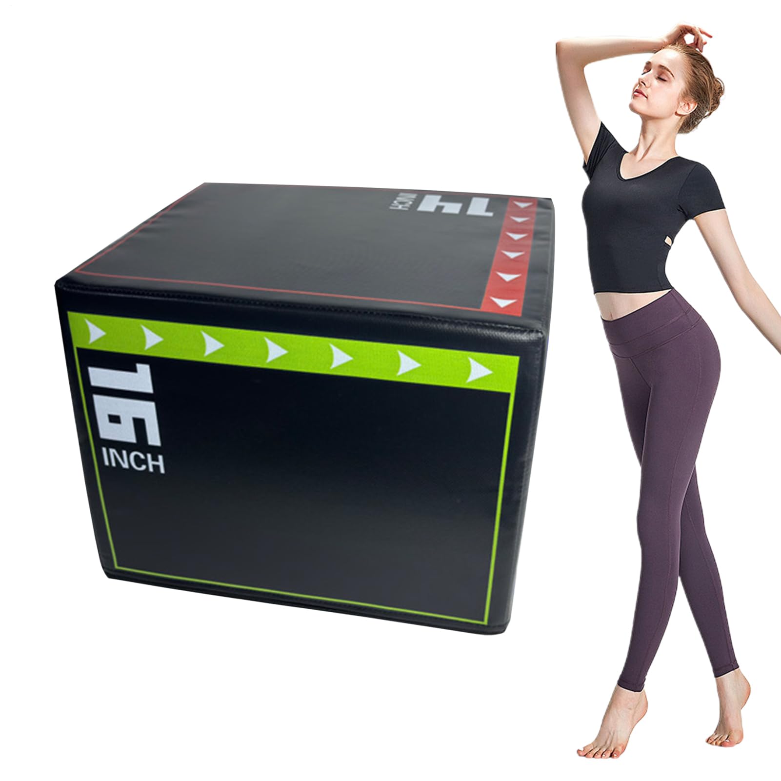 Plyo-Box Aus Holz – Plyometrische Sprungboxen Fürs Fitnessstudio, MMA Step Power Krafttrainingsgerät | Trainingsbedarf Für Fitnessstudios, Trainingsausrüstung, Robuste Sprunggeräte Für Cardio-Krafttra
