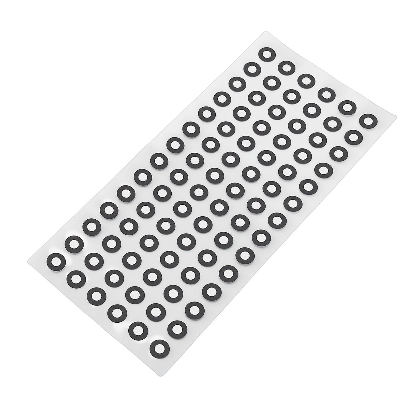 3D-Scanmarkierungen, 1680 Stück Hochreflektierende Tracking-Punkte, Innendurchmesser 3 Mm, Außendurchmesser 6 Mm, Markierungspunkte für 3D-Scanner, Ideal für Motion Reverse Engineering und