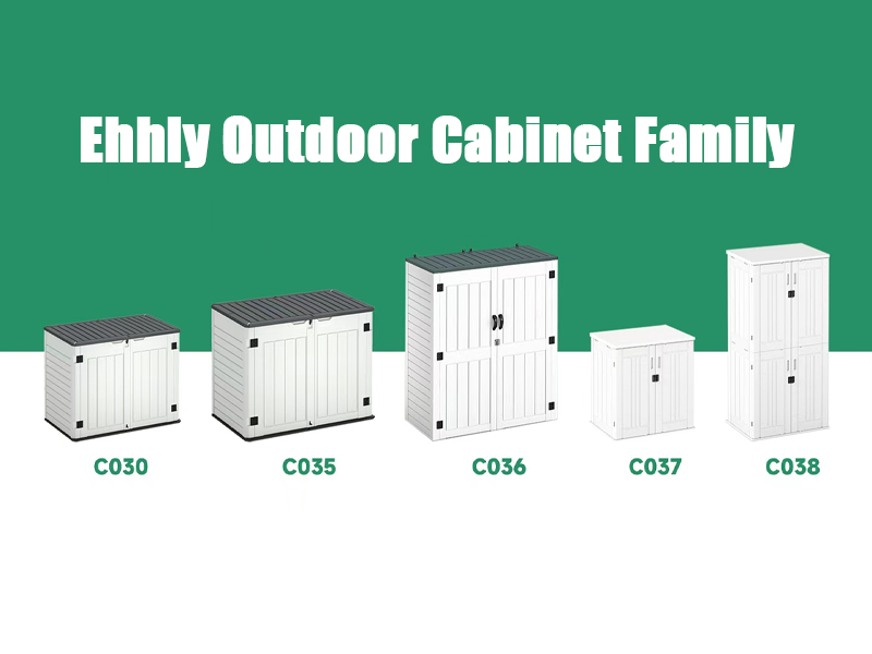Amazon.com: EHHLY Heavy Duty Tall Storage Cabinet Outdoor