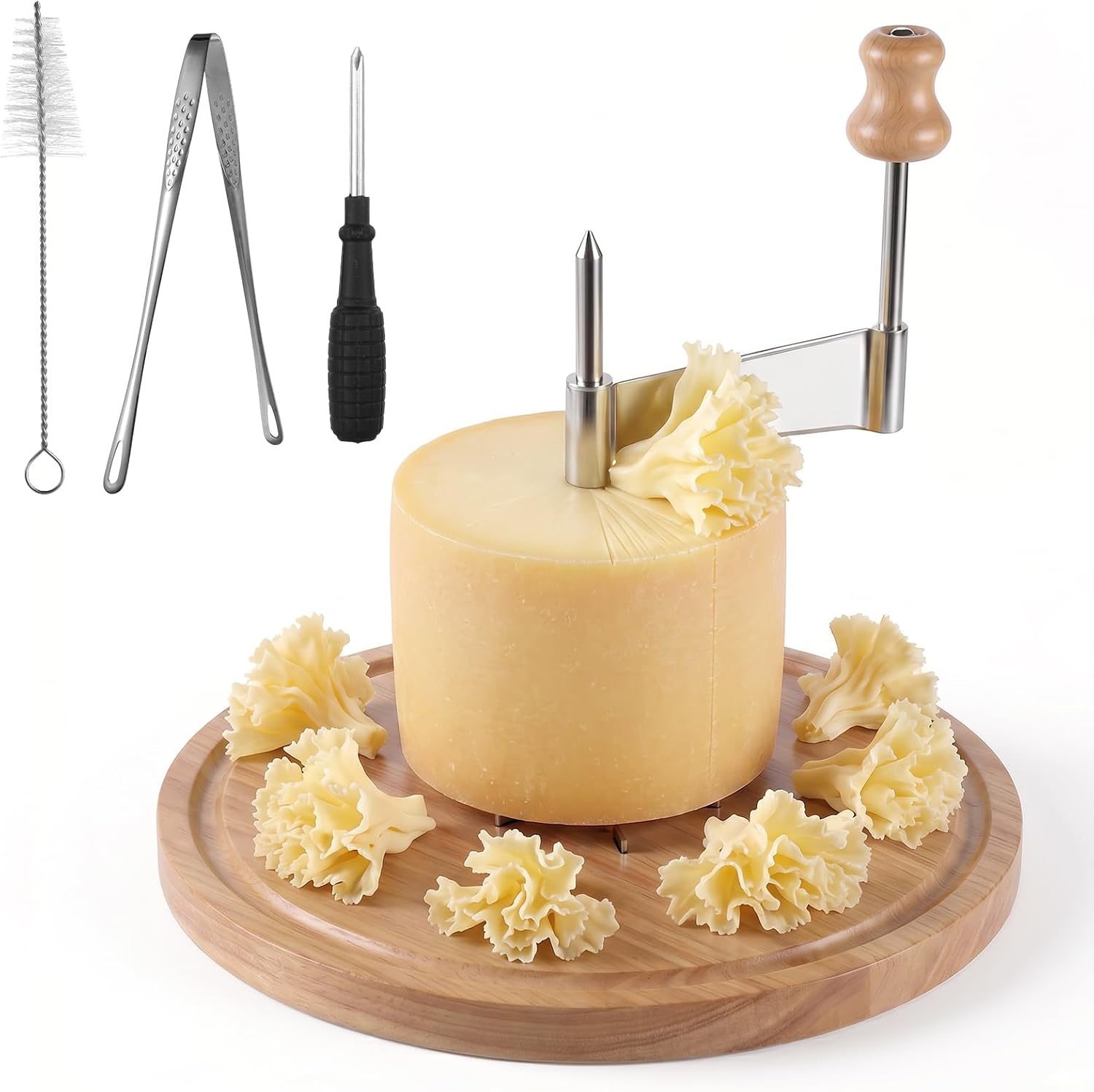 Cheese Curler Wheel, Stainless Steel Cheese Shaver