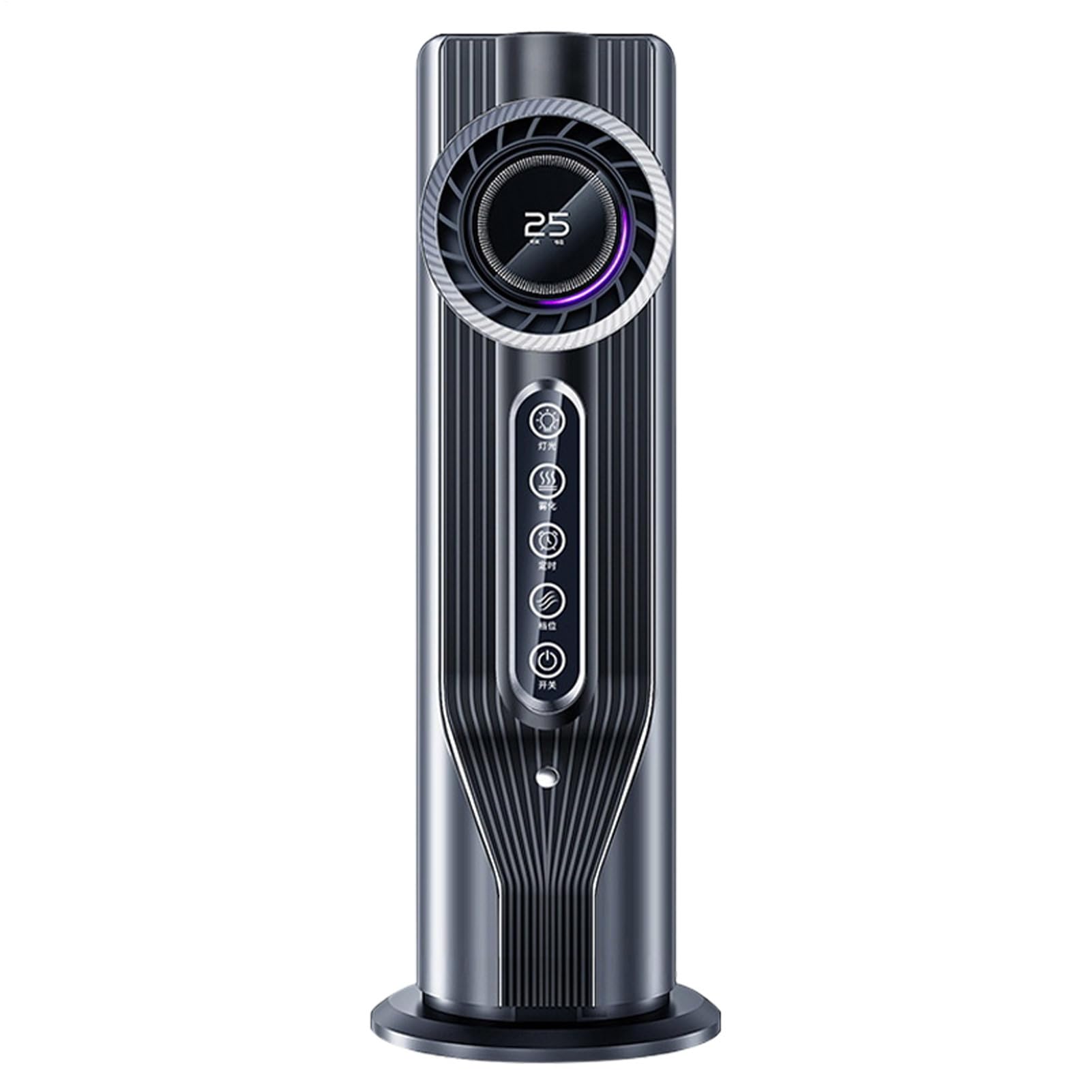 Chauffage de bureau portable USB silencieux avec ventilateur 6 niveaux