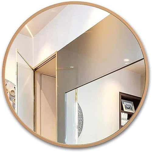 Espejo de maquillaje de doble cara, para baño, montaje en pared, tocador, espejo de pared, espejo colgante, espejo de tocador de baño, espejo de