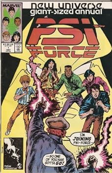 Comic Psi-Force Annual #1 1987 Book