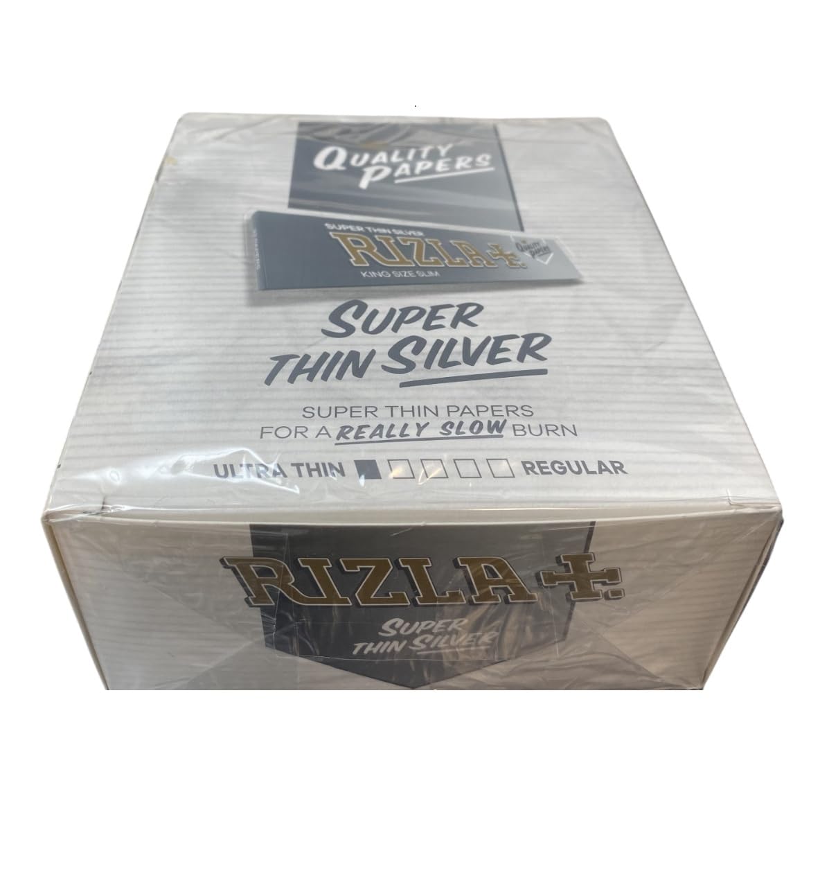 RIZLA 15 Booklets Rizla Silver King Size Slim Rolling Papers