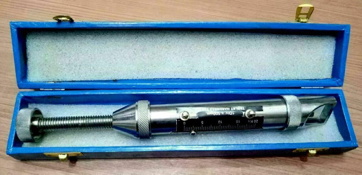 Hardness Tester, Mechanical Tablet Hardness Testing Device, Silver Stainless Steel, 0-20KG Measurement Range, Pharmaceutical Laboratory Equipment-picture-48