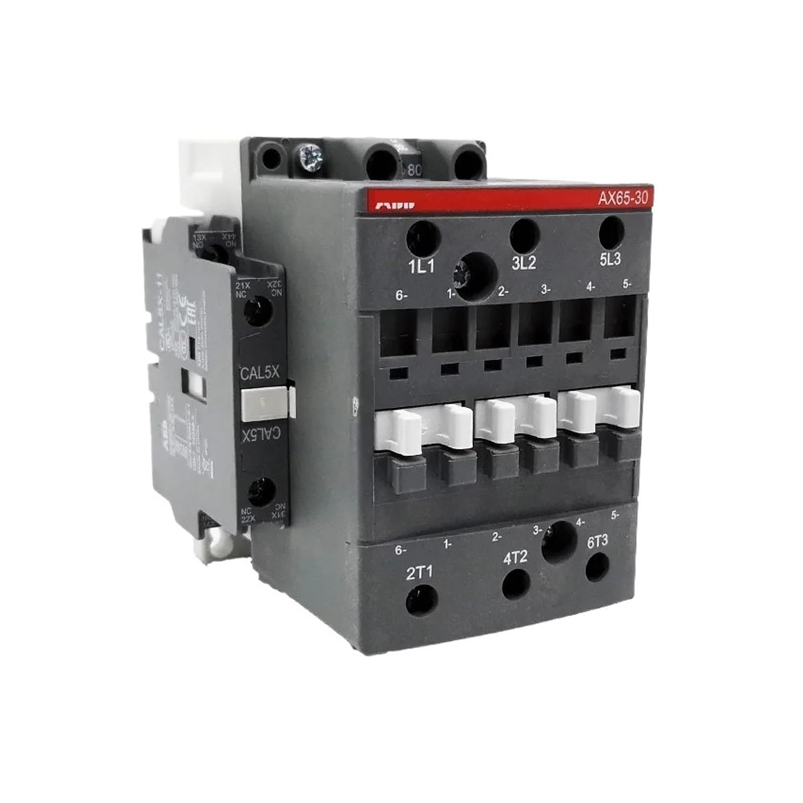 Contacteurs à 3 pôles série AX 1NC et 1NO 50HZ/60HZ 24V~440V 65A AX65-30-11(AX65-30-11 220V)