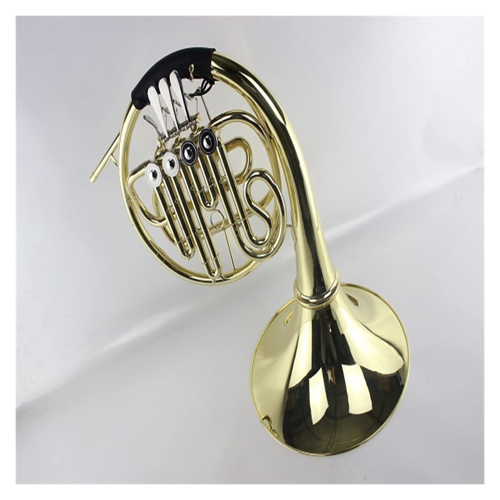 Corne De Vol Bb Plat 4 Soupapes En Argent Avec étui Rigide Et Embouchure - Neuf Pour Débutants Et Experts