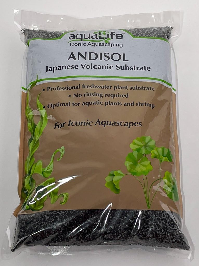 AquaLife Andisol Japanese Volcanic Substrate 3 Liter Coarse Black