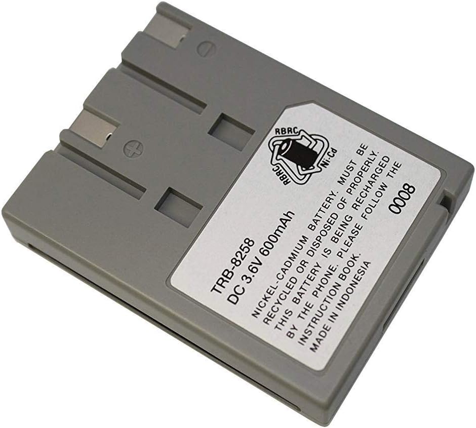 RocketBus Replacement 3.6V 600mAh Battery for Toshiba TRB8258 Uniden