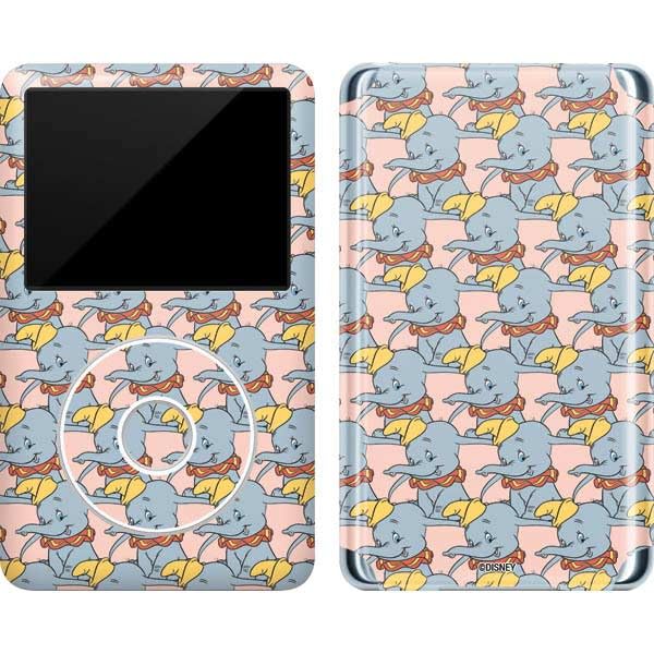 Skinit Decal MP3 Player Skin Compatible with iPod Classic (6th Gen) 80GB - Officially Licensed Disney Dumbo Face Pattern Design