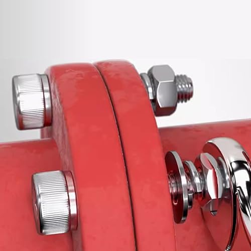 Miniatura 4 de 120 piezas de tornillos de cabeza hexagonal de acero inoxidable M6, tornillos, tuercas y arandelas, kit surtido utilizado en el hogar y la oficina