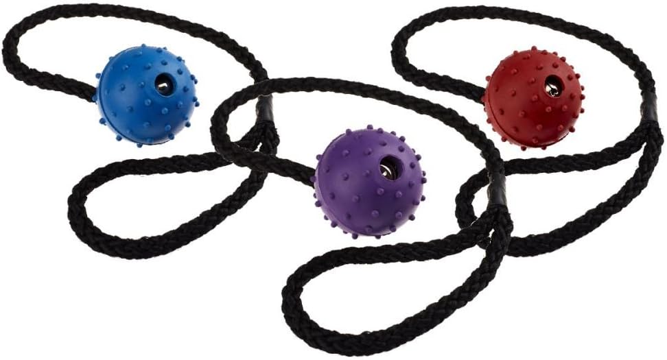 CLASSIC PETBLIS Rubber Pimple Ball On A Rope 5cm 2 inches, 100 g