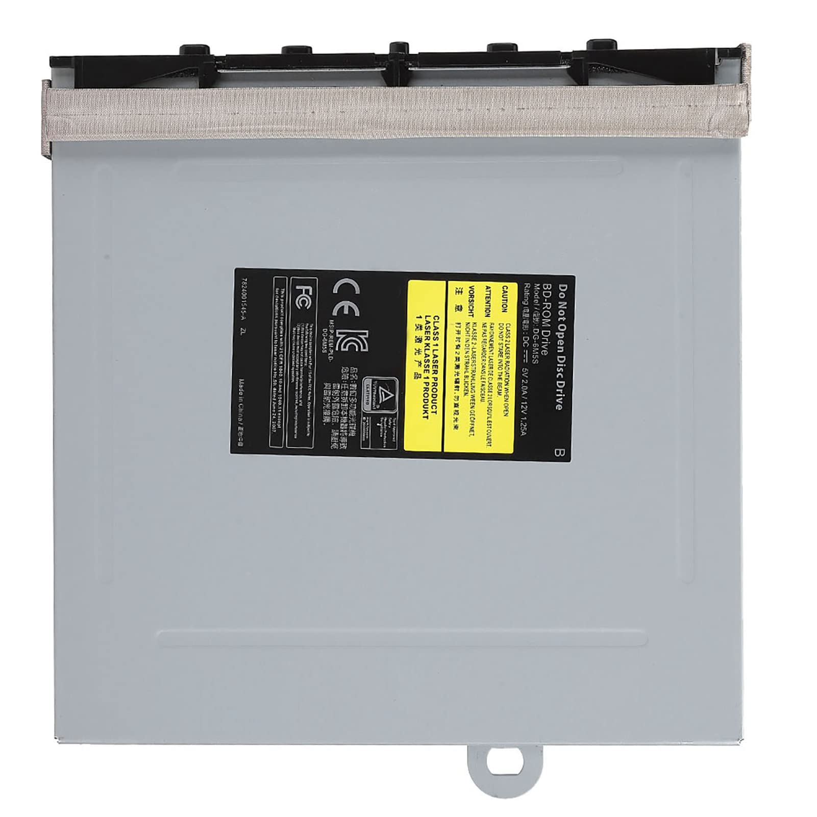 Unidad incorporada, Unidad de reparación de Unidad de DVD de aleación de Aluminio portátil, Apta para Consola de Juegos Xbox One X DG-6M5S