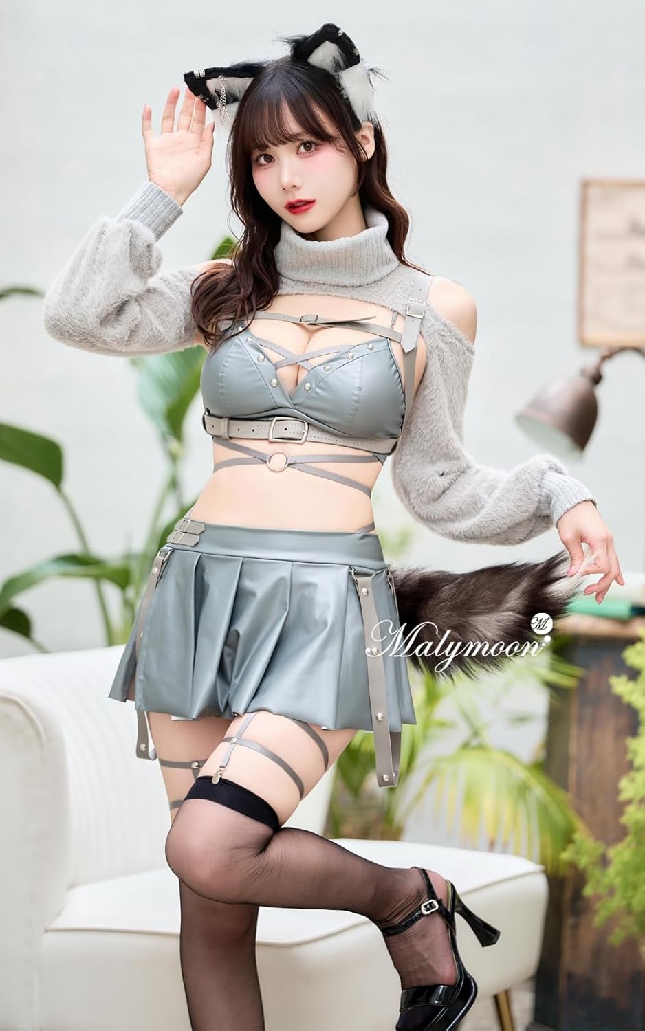 Malymoon ウルフ　狼　コスプレ Amazon.co.jp: [Malymoon] ウルフ 狼 コスプレ衣装 ハロウィン